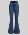 🔥Stretch-Jeans mit hoher Taille und Crossover