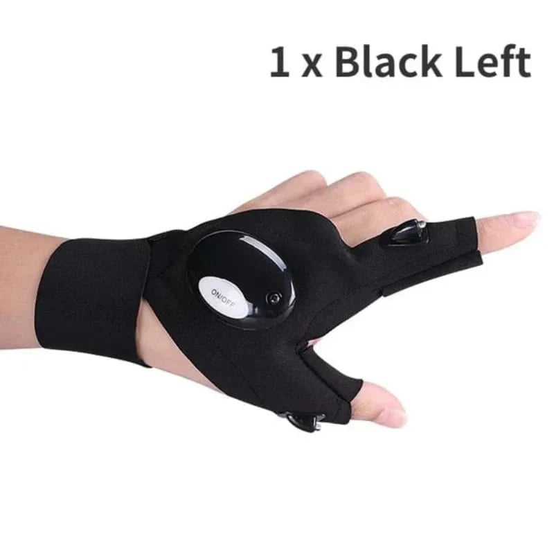🎁TikTok Last Day Sale - 70% OFF🔥Hands-Free LED Half Finger Gloves