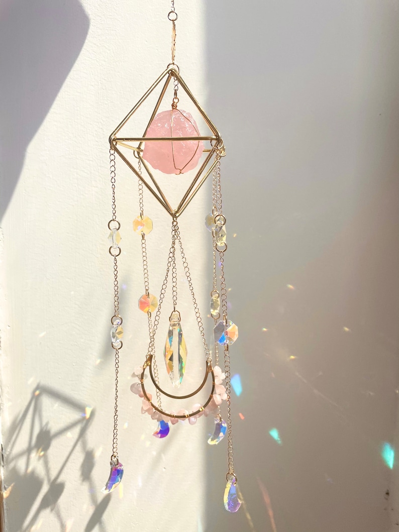 🔥Last Day Promotion 70% OFF-🔥- Crystal Rainbow Suncatcher Wind Chime