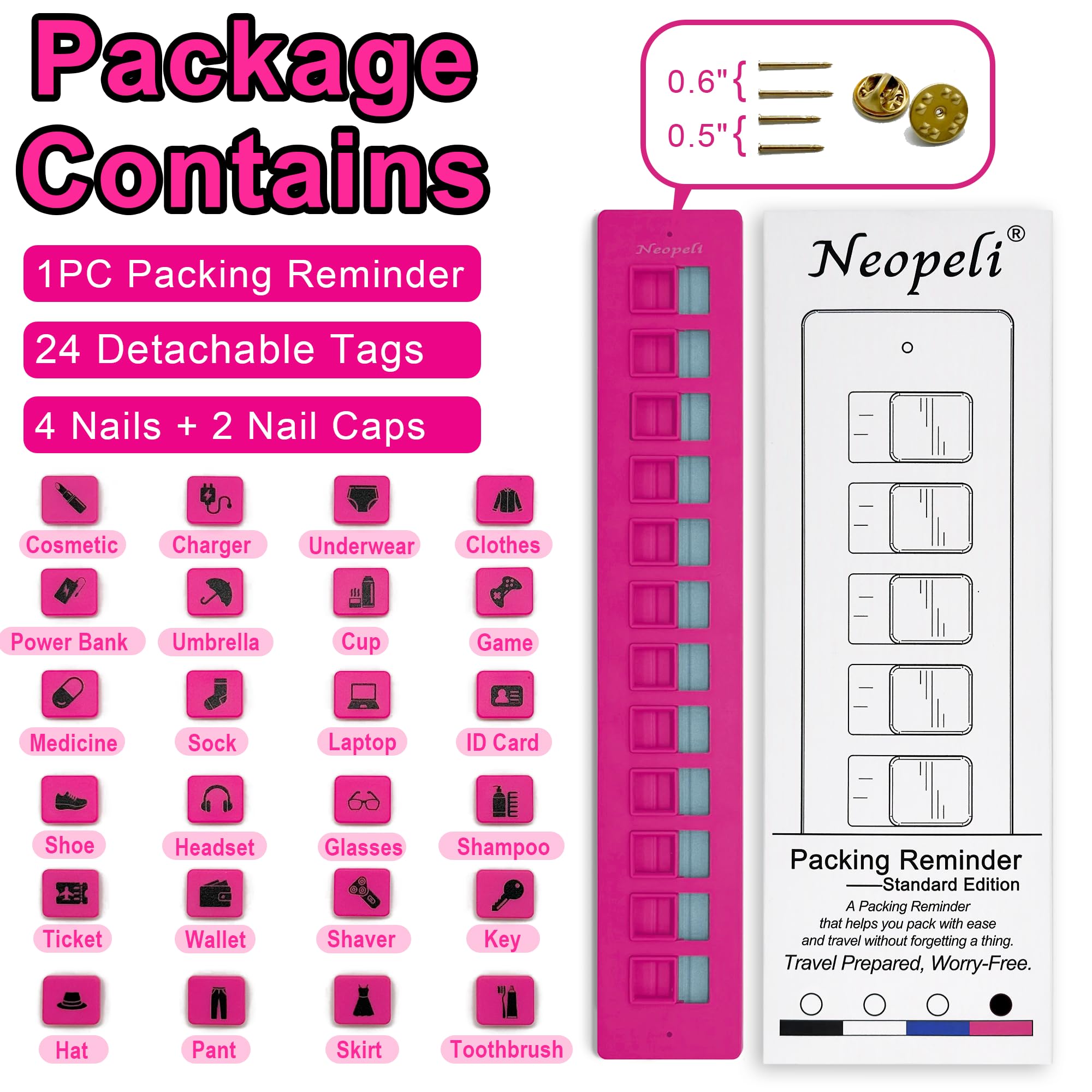 🍂TikTok Fall Sale — Last Day 70% OFF🎉Packing Reminder - Reusable Travel Checklist
