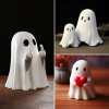 🔥⏰Last Day Sale - 70% OFF👻 Purely Handmade Cute Ghost Statue🎉Buy 4 Get 3