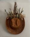 🎁TikTok Last Day Sale - 70% OFF🔥Ceramic Cowgirl Hat Hanging Vase - Decorative Ornament for Home