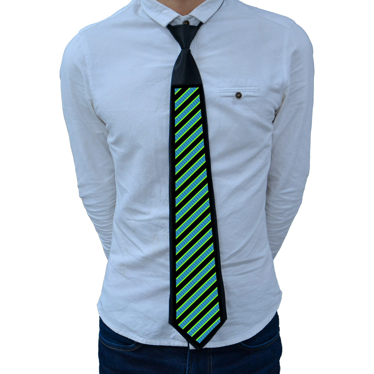 Fashion Sound Control LED Tie