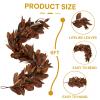🎁TikTok Last Day Sale - 70% OFF🔥Brown Magnolia Leaf Garland--Buy 2 Free Shipping