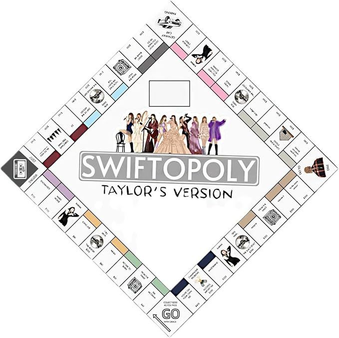 Monopoly board game, superstar and fan interactive board ✨