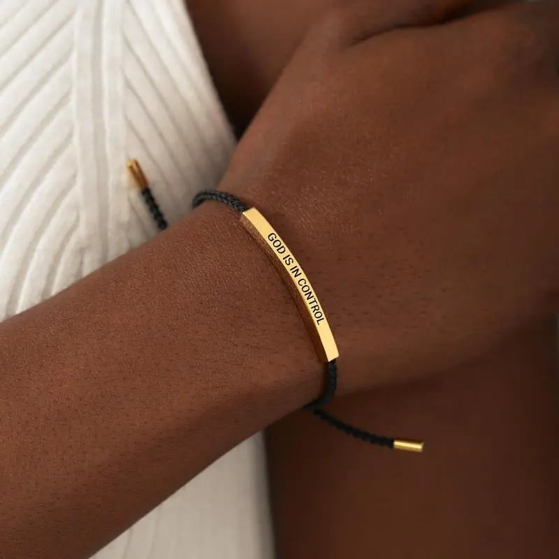 🎁TikTok Last Day Sale - 70% OFF✨Inspire Bracelet 🙏God is in control——the best gift