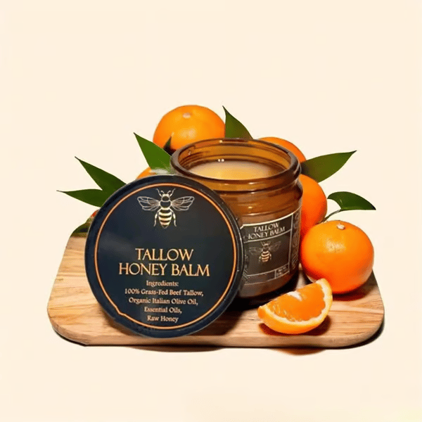 🔥Last Day Promotion 70% OFF🍯Handmade Organic Grass-Fed Beef Tallow Balm with Raw Honey