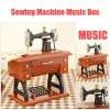 Mini Sewing Machine Music Box