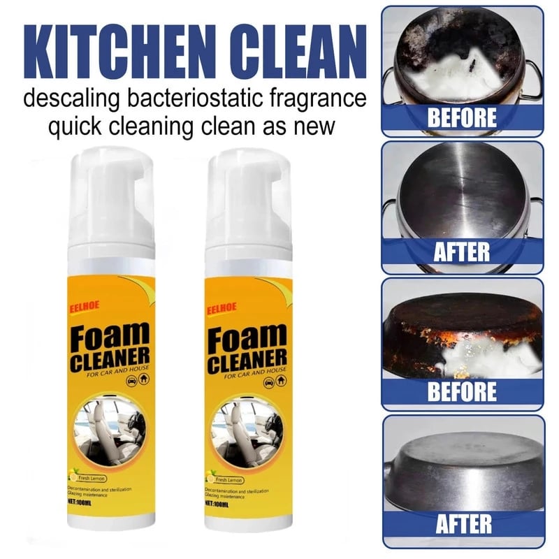 (🔥Last Day Promo - Save $20) Magic Foam Cleaner For Car Interiors, Home Appliance