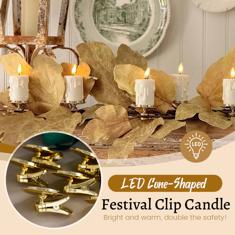 ⏰LAST DAY SALE 50% OFF💥Clip-On Flameless Candle Lights