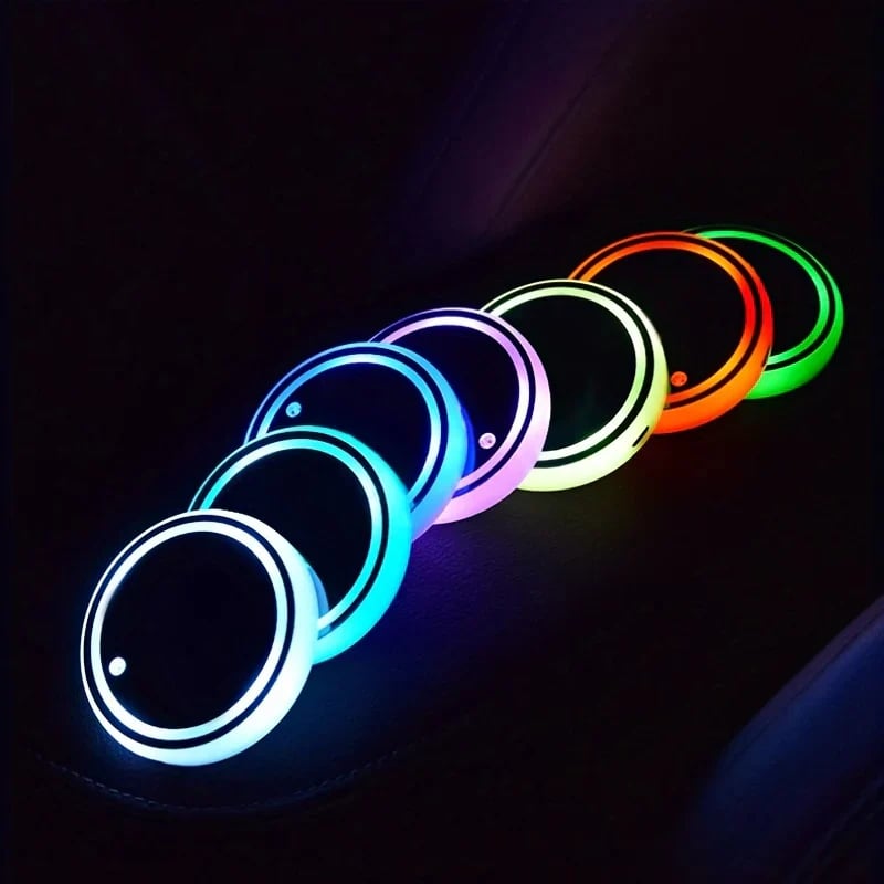 🔥LED-Auto- Getränkehalterleuchten