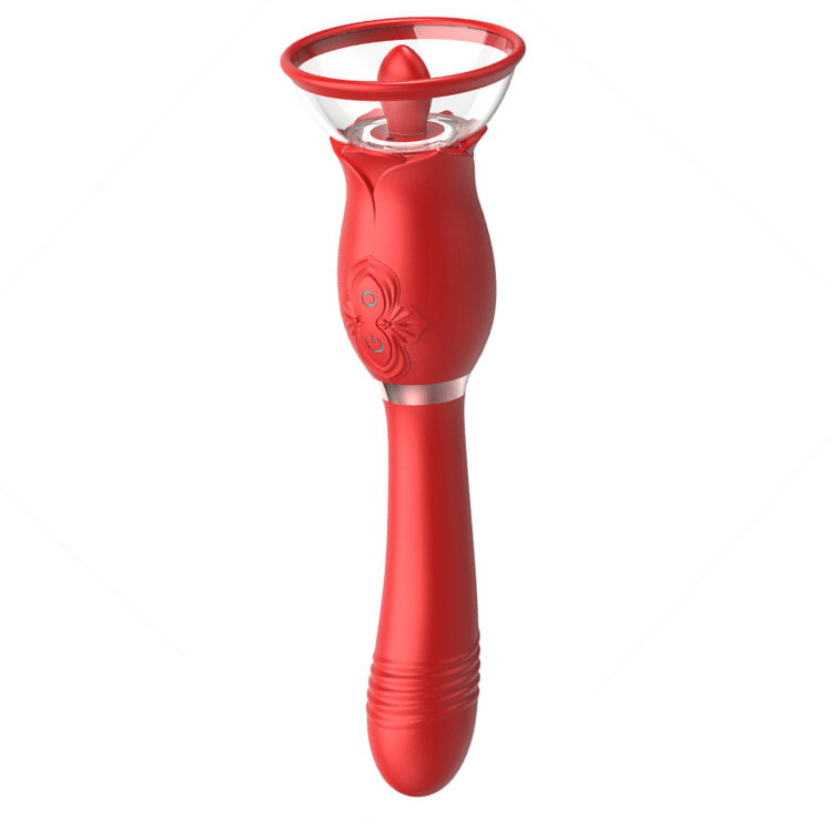 Vibrator bar multi-frequency sucking vibration telescopic vibration