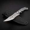 Ice high hardness sharp straight knife