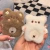 (🔥Last Day Promotion 50% OFF)Handmade-Chirping Bear Keychain Finished Product: Cute Chirping Bear Toy, Perfect Couple Gift