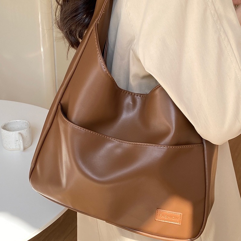 🔥100% Handmade Leather College Shoulder Bag Tote Bag - 🎁BUY 2 FREE SHIPPING