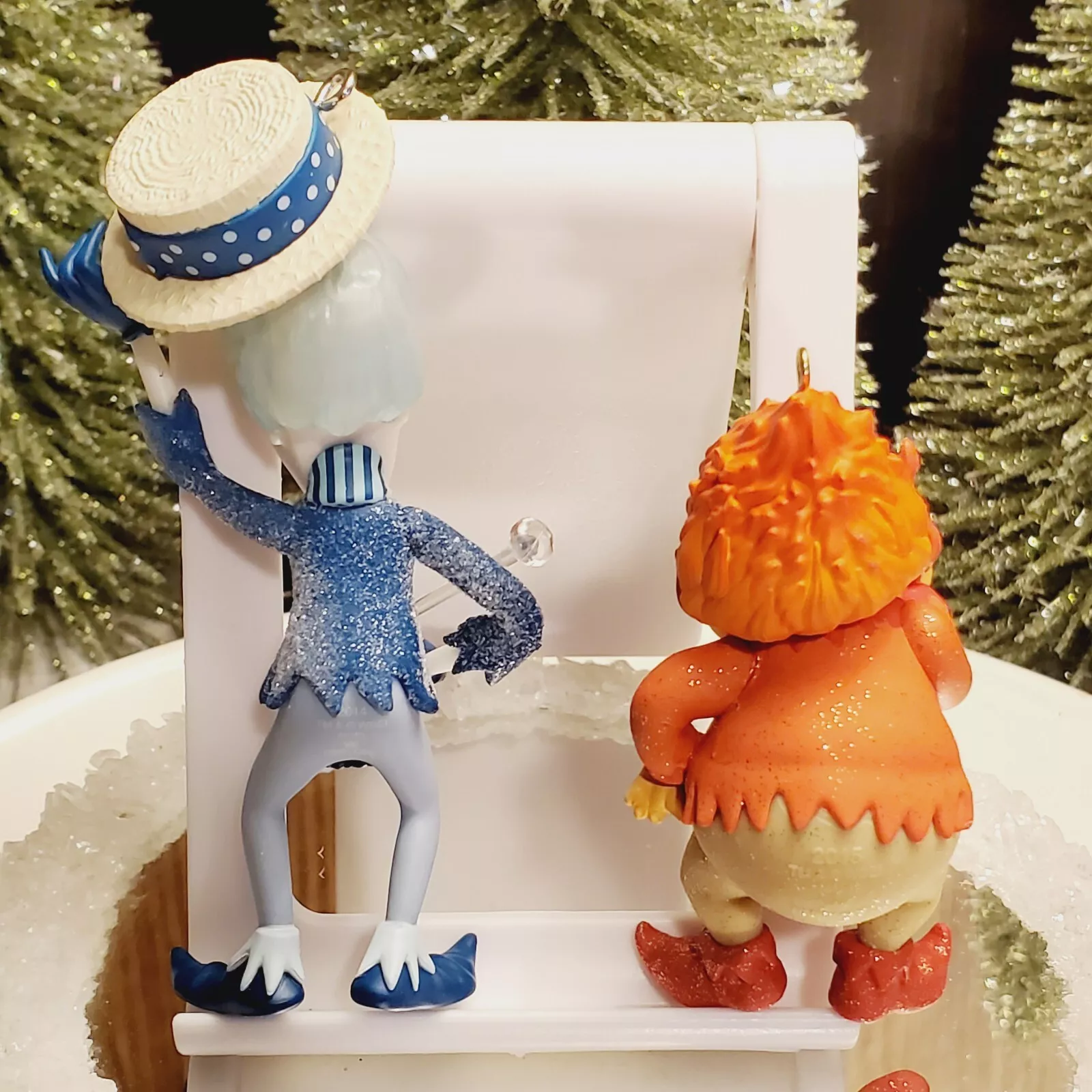 (🎄Early Christmas Sale - 49% OFF)🔥Snow Miser & Heat Miser Keepsake Tree Ornaments