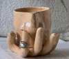 Nose Mug And Plate Set Funny Nose Mug Ring Holder
