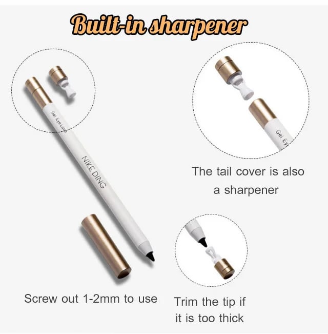 🔥Non-smudging Waterproof Long-lasting Eyeliner Pencil💐