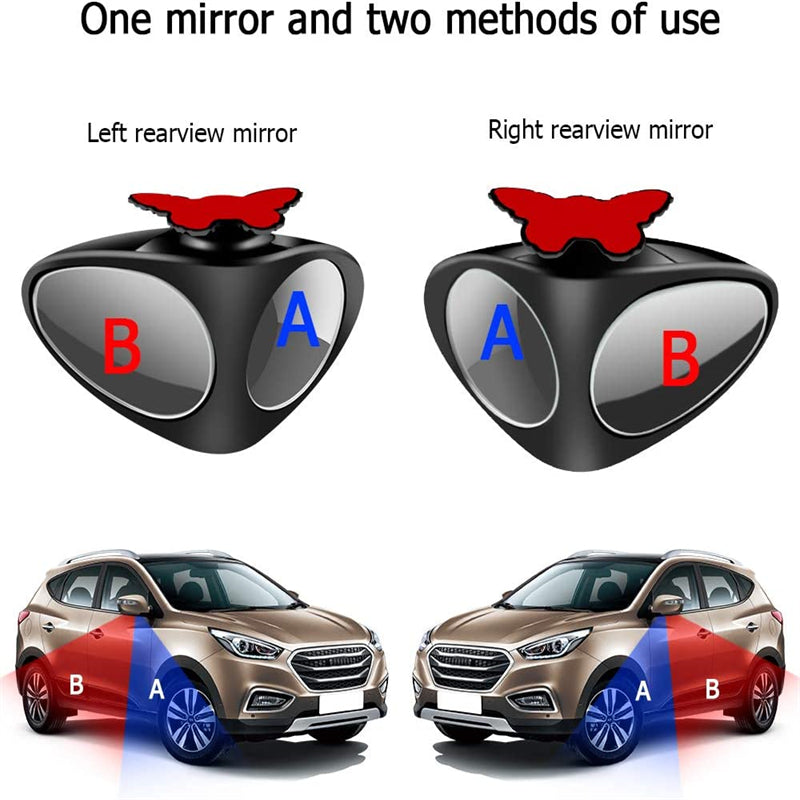 (🔥Hot Sale- 49% OFF) 360°Rotatable Car Blind Spot Mirrors