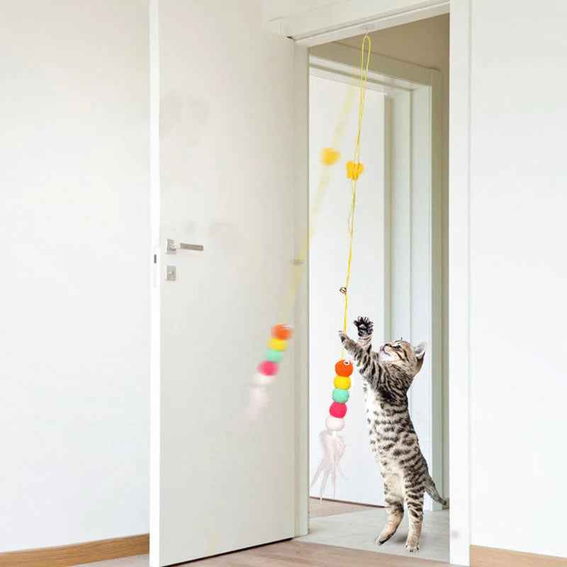 💥LAST DAY SALE 50% OFF💥Hanging Bouncing Cats Toy⚡BUY 1 GET 1 FREE