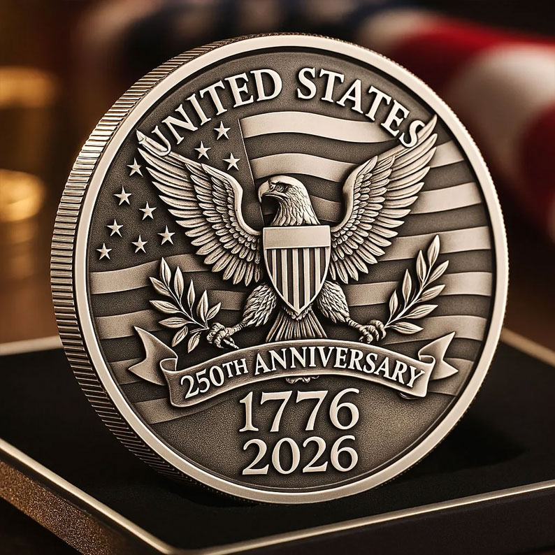Celebrate the Legacy - United States 250th Anniversary Coin