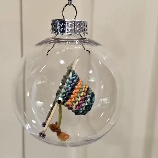 Holiday Sewing Globe Ornament🎄