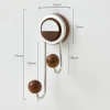 ⏰LAST DAY SALE 50% OFF💥No-Drill Walnut Aluminum Faucet Rack