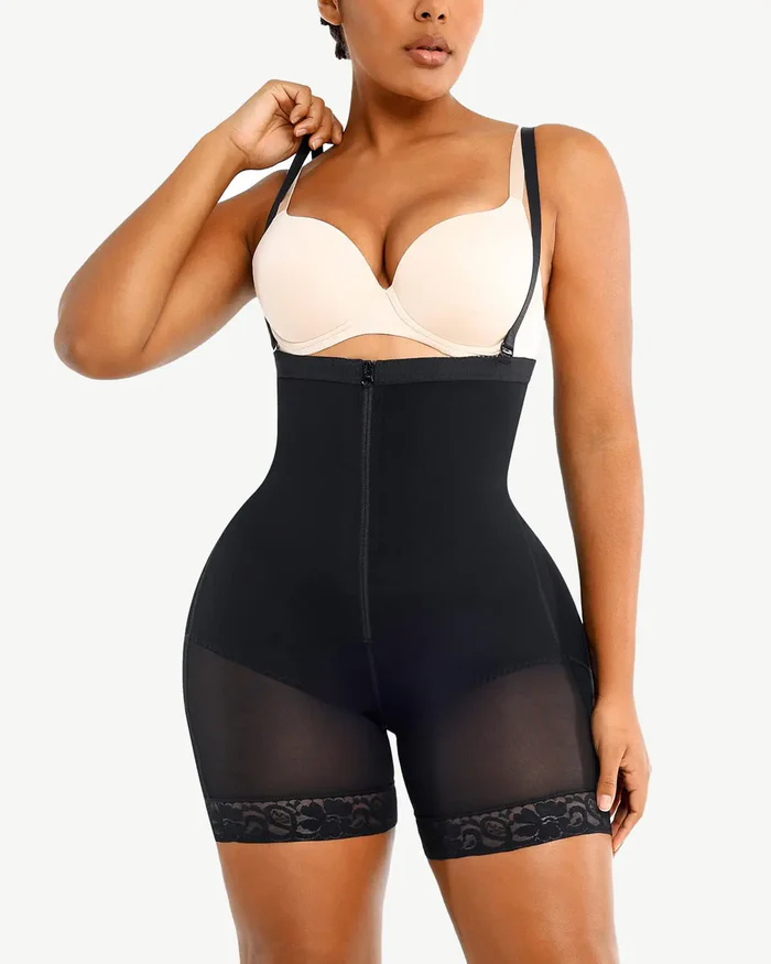 (🔥TikTok Summer SALE) -Firm Tummy Compression Bodysuit Shaper With Butt Lifter