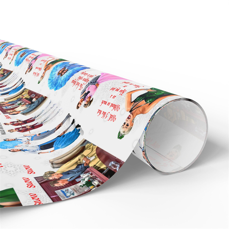 White Christmas Wrapping Papers