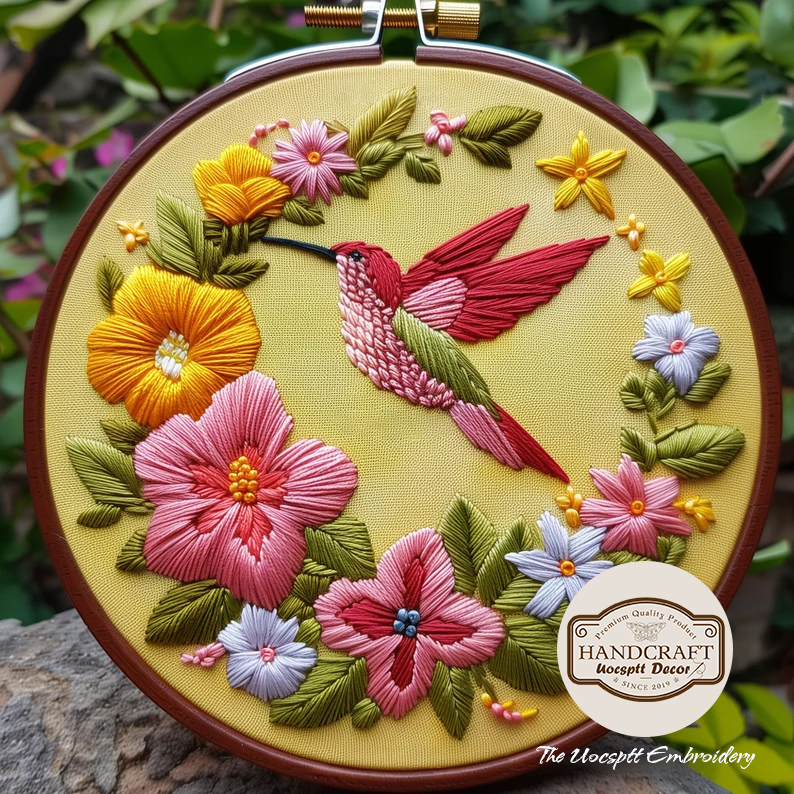 💖Bird embroidery kits - Perfect for embroidery enthusiasts alike