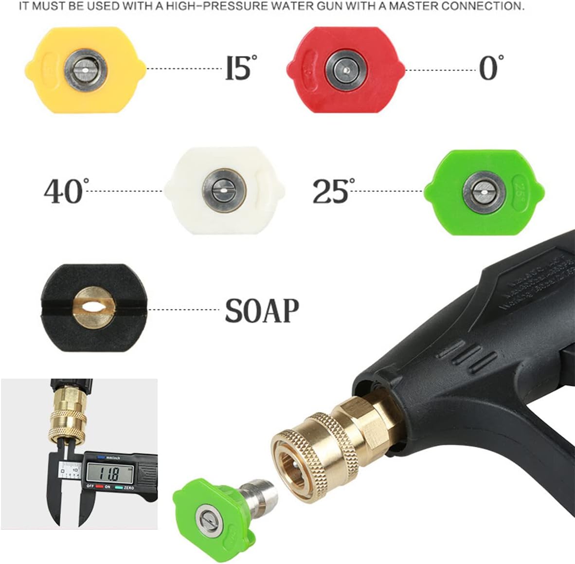 🔥Last Day Promotion 70% OFF🔥Foam Cannon Dual Connector Accessory