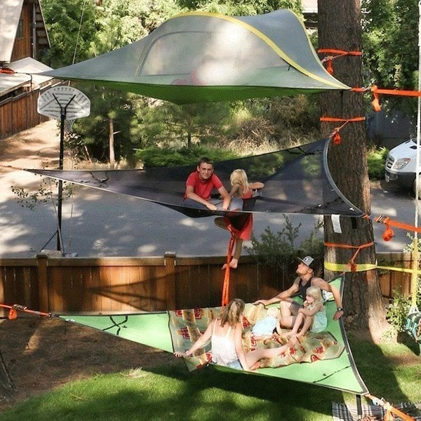 (Last Day Promotion - 50% OFF) Multi-person Hammock Patented 3 Point Design🔥FREE SHIPPING