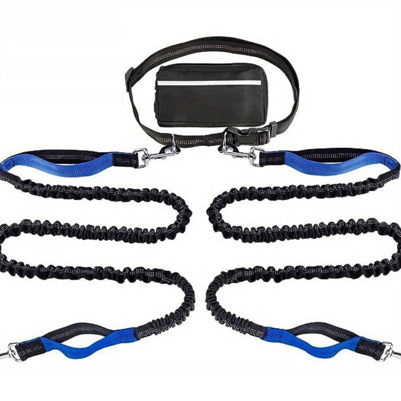 🎁TikTok Last Day Sale - 70% OFF🎉Hands Free Dog Leash with Zipper Pouch