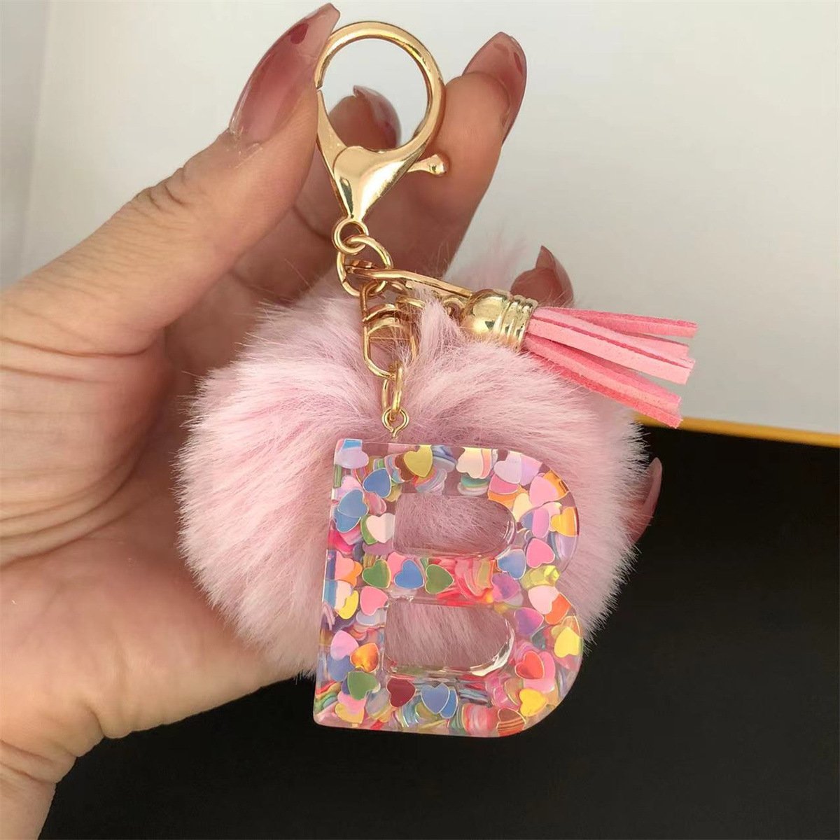 🎁TikTok Last Day Sale - 70% OFF🔥Initial Letter Keychains🦋