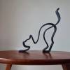 Cat Minimalistic Sculpture