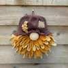 Autumn Scarecrow Gonk Wreath Crochet Pattern