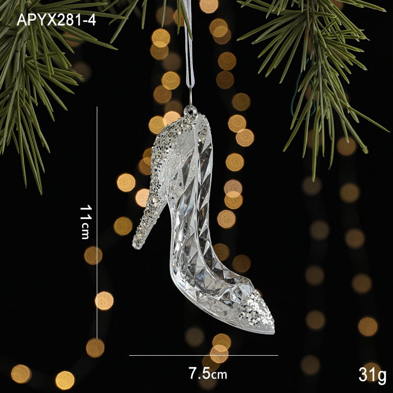 🔥Last Day Promotion - 70% OFF🎁New Year Home Window Decor Christmas Tree Ice Crystal Pendant