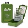 13 Piece Multi-Purpose Drill Bit Set（𝐒𝐭𝐞𝐯𝐞 𝐑𝐨𝐬𝐬 𝐑𝐞𝐜𝐨𝐦𝐦𝐞𝐧𝐝）
