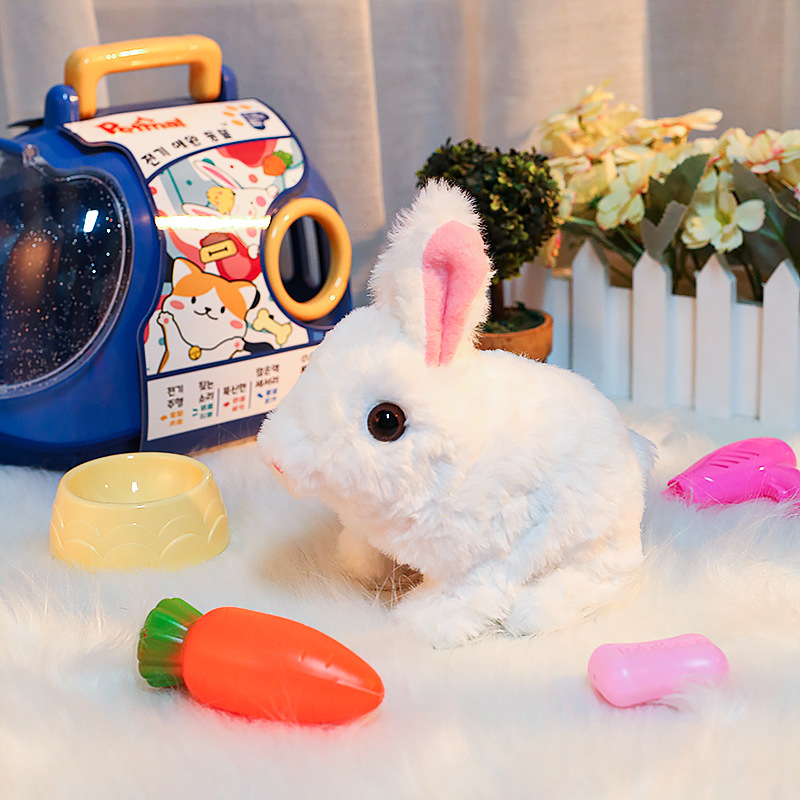 (🔥MOTHER'S DAY SALE 80% OFF) Bunny Toys Educational Interactive Toys Bunnies Can Walk and Talk ⚡Buy 2 Get 1 Free & Free Shipping