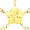 (🔥Last Day Promotion 50% OFF) Star Puzzle Friendship & Family Necklace - Buy 2 Get Extra 10% OFF & Free Shipping