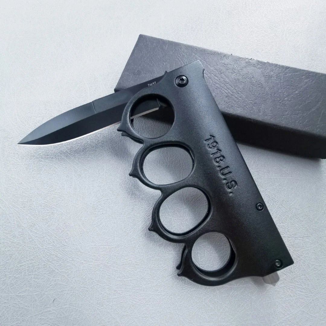 US 1918 Trench Brass Knuckle OTF