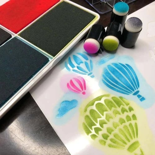 (🔥Last Day Promotion- SAVE 49% OFF)DIY Sponge Finger Painting Kit-BUY 2 FREE SHIPPING