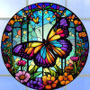 🔥Last Day Discount-75%OFF🔥Animal Stained Glass Window Murals