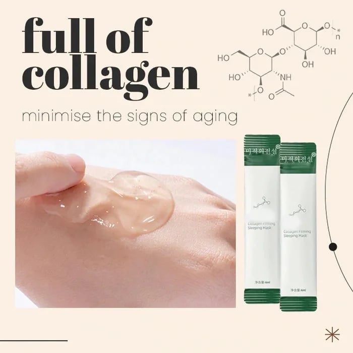 💖Christmas sale 60% OFF🌹Korean Collagen Firming Mask⚡Buy 2 Get 1 Free (3 Pcs)