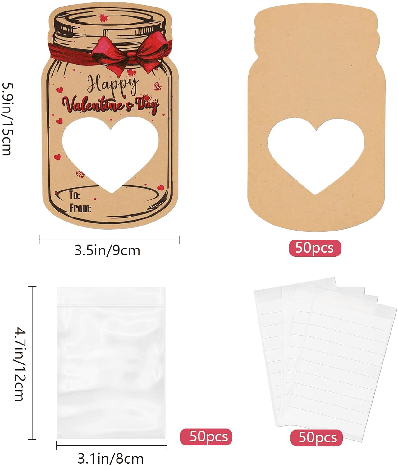 🔥🔥BIG DEAL 47% OFF-🔥24 Pack Valentines Day Cards for Kids💖💖