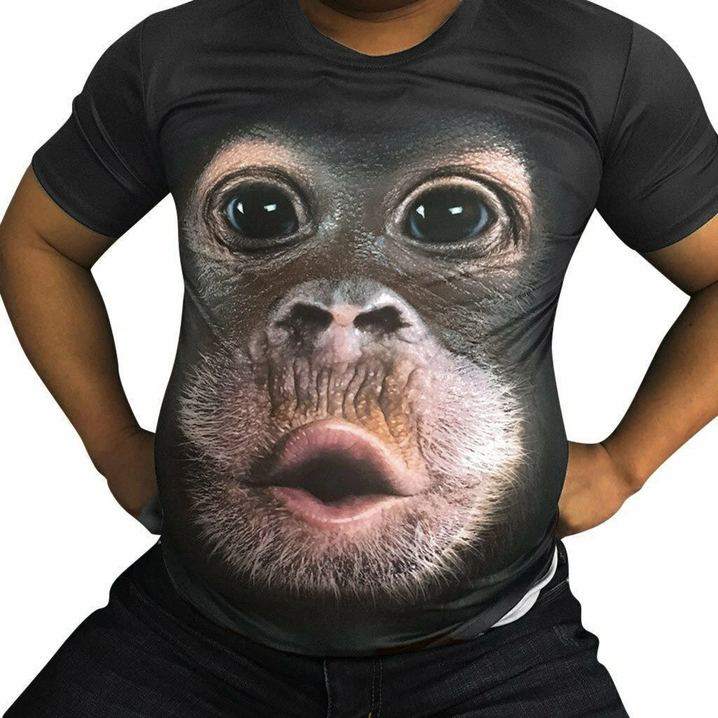 ✨ Father's Day Sale✨Funny Monkey Face T-Shirt