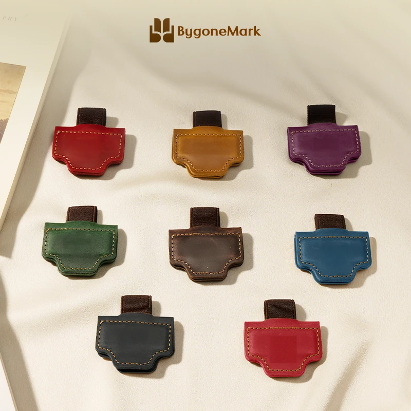 🔥Last Day Promotion 50% OFF🔥Personalized Magnetic Leather Pen Holder Bookmark
