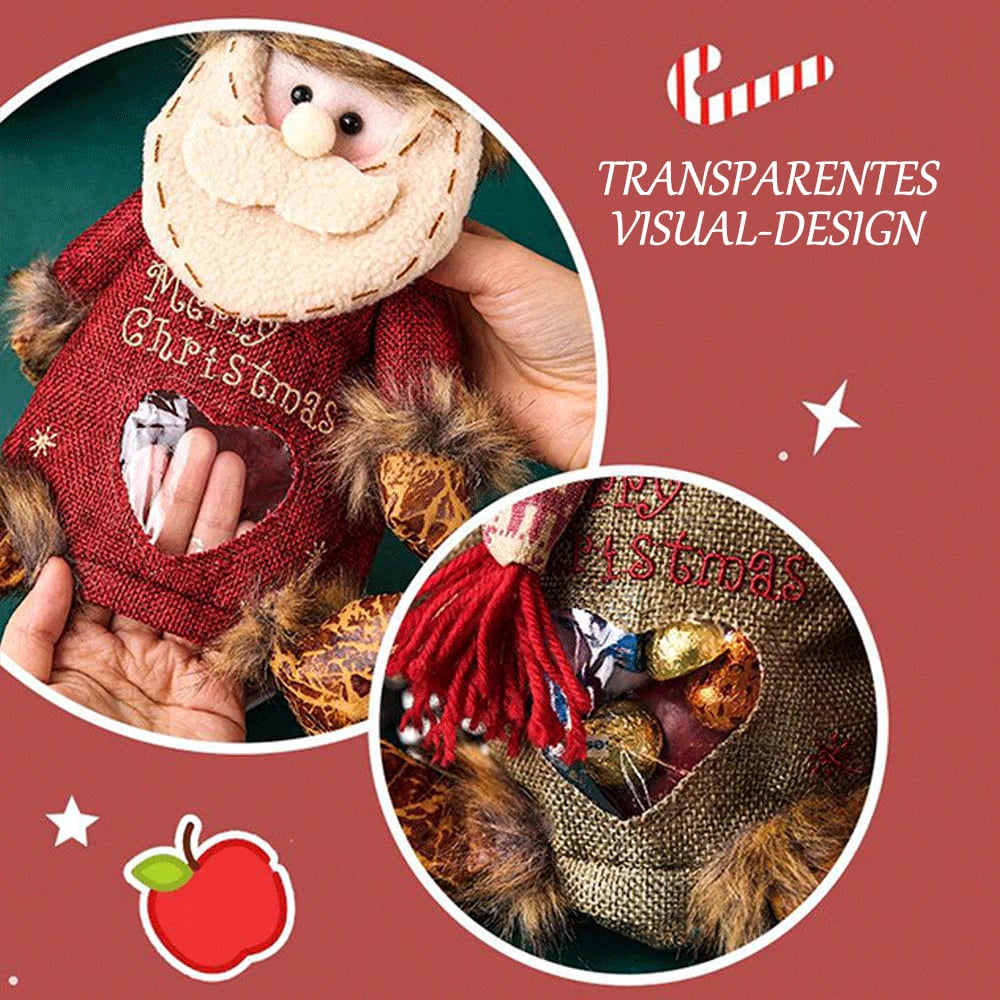 🎉 Letzter Tag: 49 % Rabatt 🎁Weihnachtsgeschenktüten mit Reißverschluss