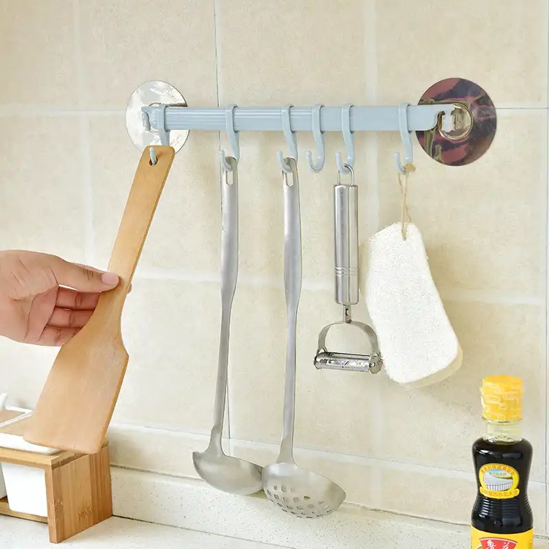 (2021 Global Hot Sale-48% OFF)6 Hooks Powerful Nail-free Hanger- Buy 4 Get Free Shipping