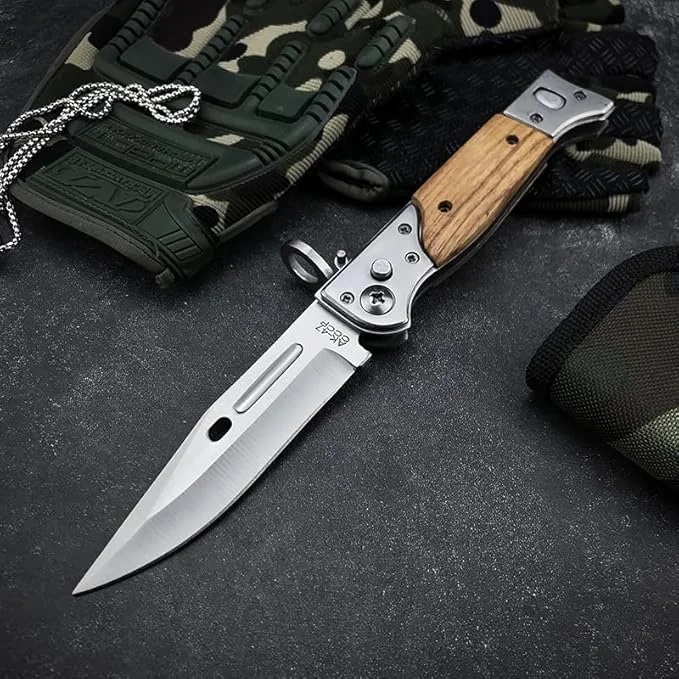 Outdoor Portable AK-47 Folding Knife